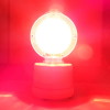 LEDフラッシュ警告灯・高輝度LED赤（安全用品・安全保安用品・LEDフラッシュ警告灯）
