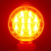 LED警告灯・高輝度LED赤（直径195mm）（安全用品・安全保安用品・LED警告灯）