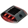 太陽電池式・超高輝度LED道路鋲・アンカー付属(両面赤発光)