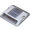 太陽電池式・超高輝度LED道路鋲・アンカー付属（両面/赤発光/黄発光）（安全用品・安全保安用品・道路鋲）