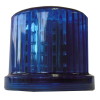 マグネットタイプ電池式LED回転灯・ブルー(底部マグネット付)