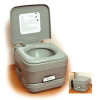 ポータブル水洗トイレ10リットル（10リットルタイプ）（安全用品・安全保安用品・ポータブル水洗トイレ）