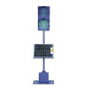 ソーラーLED信号機2台セット(電波時計式)
