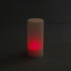 電池式LEDキャンドル・赤(デコレーションフィルム2枚・電池付属)